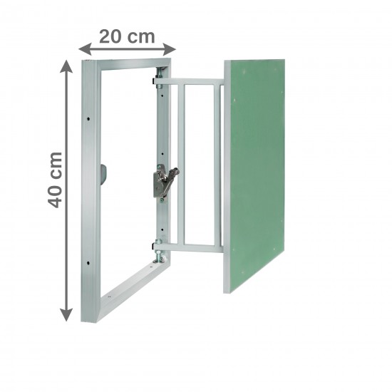 Revīzijas lūka ENG 200mm x 400mm keramisko flīžu pārklājumam