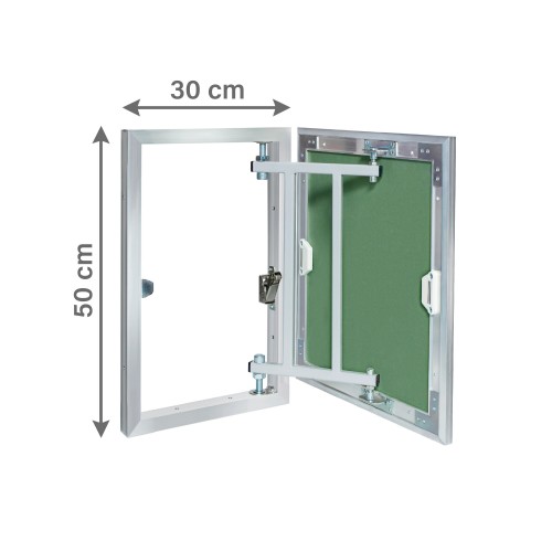 Revīzijas lūka ENG 300mm x 500mm keramisko flīžu pārklājumam