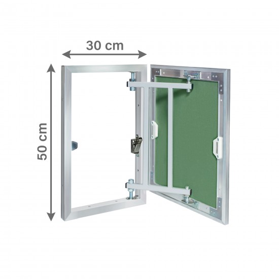 Revīzijas lūka ENG 300mm x 500mm keramisko flīžu pārklājumam