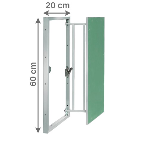 Revīzijas lūka ENG 200mm x 600mm keramisko flīžu pārklājumam