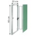 Revīzijas lūka ENG 200mm x 600mm keramisko flīžu pārklājumam