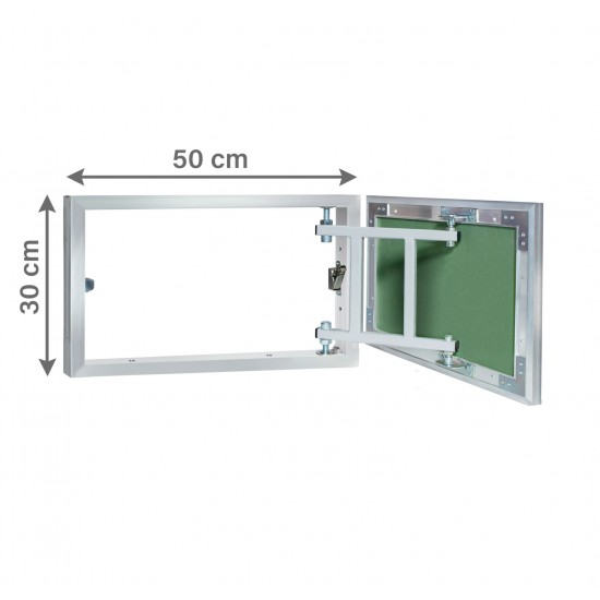Revīzijas lūka ENG 500mm x 300mm keramisko flīžu pārklājumam