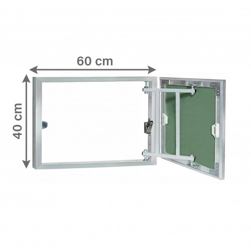 Revīzijas lūka ENG 600mm x 400mm keramisko flīžu pārklājumam