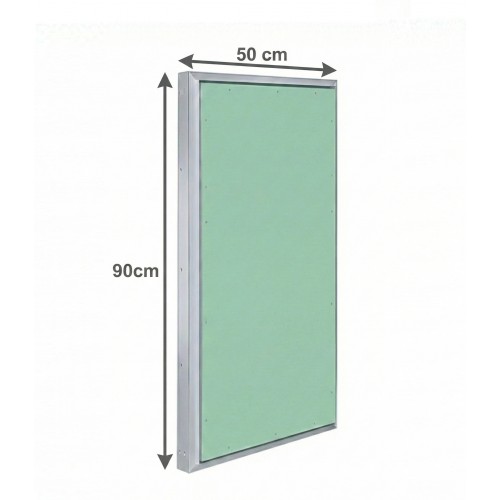 Alumīnija revīzijas lūka ARCHI 500mm x 900mm keramisko flīžu pārklājumam