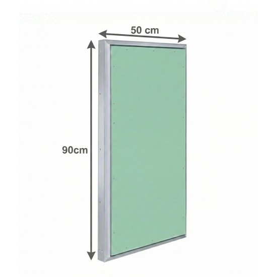 Alumīnija revīzijas lūka ARCHI 500mm x 900mm keramisko flīžu pārklājumam
