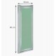 Alumīnija revīzijas lūka ARCHI 300mm x 800mm keramisko flīžu pārklājumam