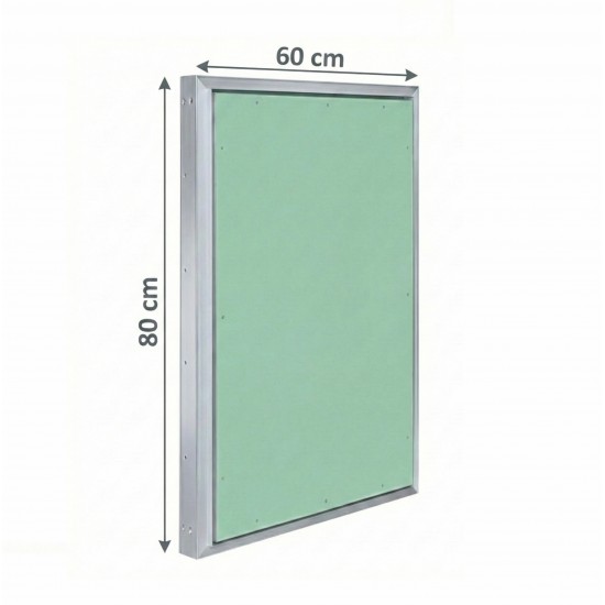Alumīnija revīzijas lūka ARCHI 600mm x 800mm keramisko flīžu pārklājumam
