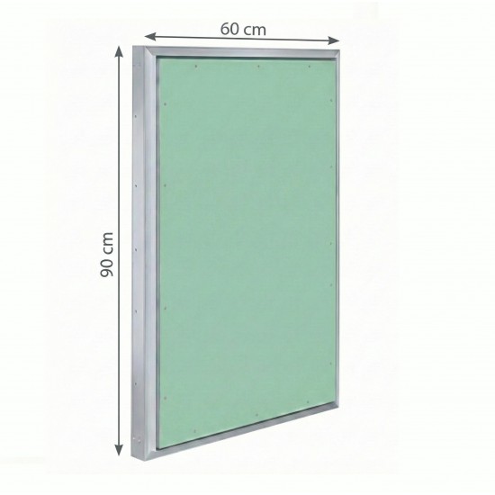 Alumīnija revīzijas lūka ARCHI 600mm x 900mm keramisko flīžu pārklājumam