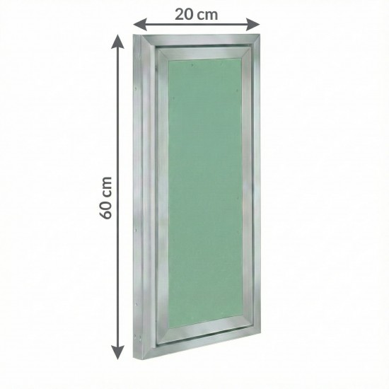 Alumīnija revīzijas lūka ARCHI PRO 200mm x 600mm keramisko flīžu pārklājumam