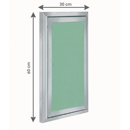 Alumīnija revīzijas lūka ARCHI 300mm x 600mm keramisko flīžu pārklājumam