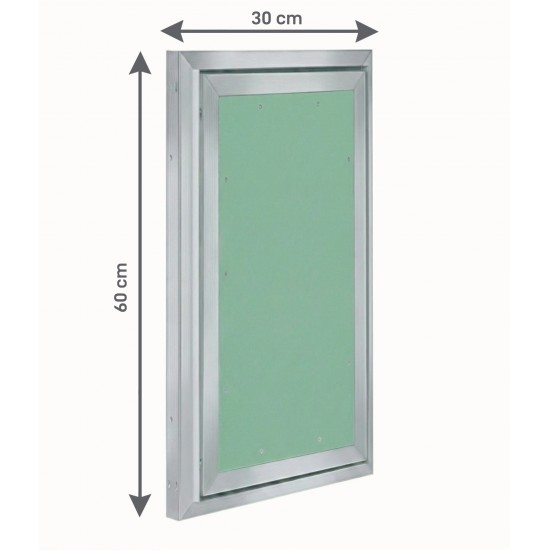 Alumīnija revīzijas lūka ARCHI 300mm x 600mm keramisko flīžu pārklājumam
