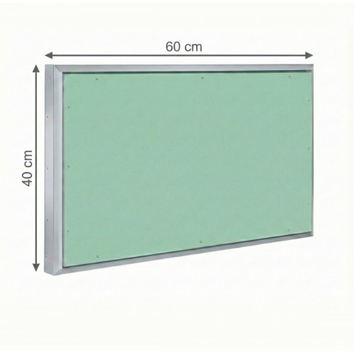 Alumīnija revīzijas lūka ARCHI 600mm x 400mm keramisko flīžu pārklājumam