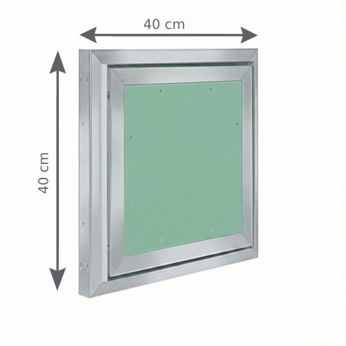 Alumīnija revīzijas lūka ARCHI 400mm x 400mm keramisko flīžu pārklājumam