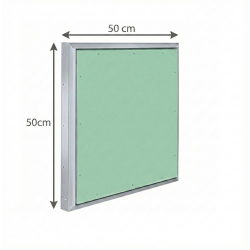 Alumīnija revīzijas lūka ARCHI 500mm x 500mm keramisko flīžu pārklājumam
