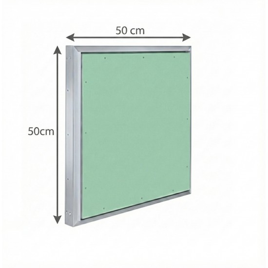 Alumīnija revīzijas lūka ARCHI 500mm x 500mm keramisko flīžu pārklājumam