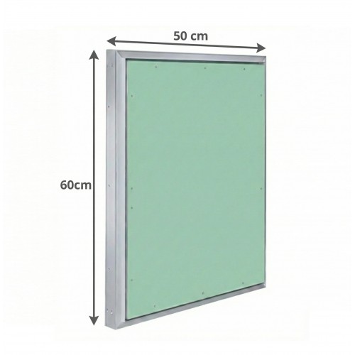 Alumīnija revīzijas lūka ARCHI 500mm x 600mm keramisko flīžu pārklājumam