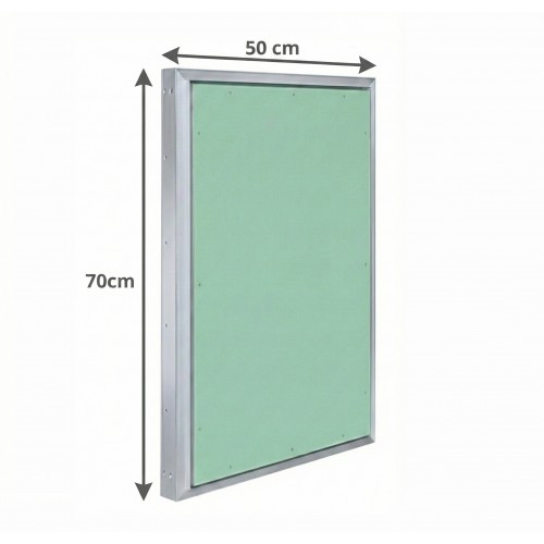 Alumīnija revīzijas lūka ARCHI 500mm x 700mm keramisko flīžu pārklājumam