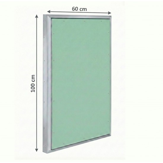 Alumīnija revīzijas lūka ARCHI 600mm x 1000mm keramisko flīžu pārklājumam