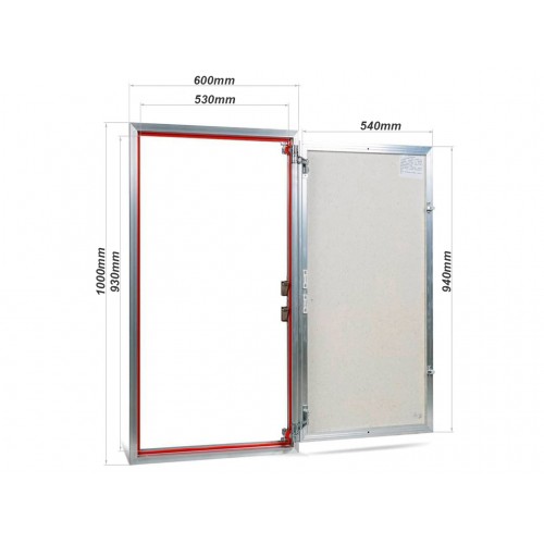 Revīzijas lūka ETP 600mm x 1000mm keramisko flīžu pārklājumam Revīzijas lūka ETP 600mm x 1000mm keramisko flīžu pārklājumam