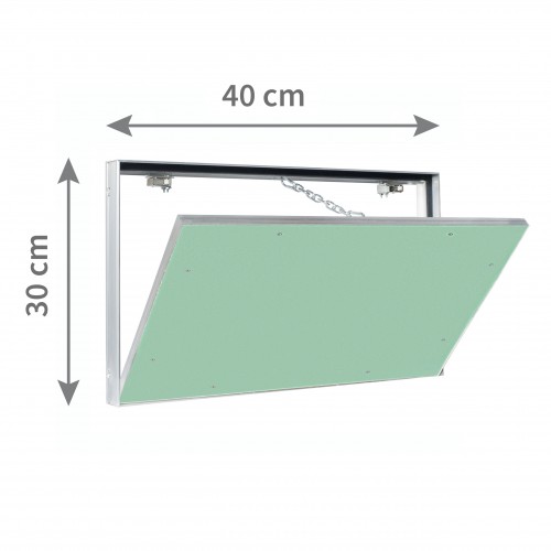 Revīzijas lūka "SANY" 400mm x 300mm keramisko flīžu pārklājumam