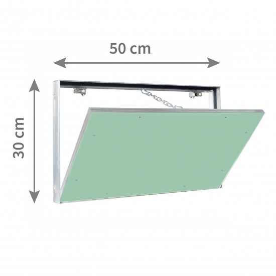 Revīzijas lūka "SANY" 500mm x 300mm keramisko flīžu pārklājumam