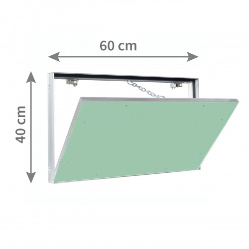 Revīzijas lūka "SANY" 600mm x 400mm keramisko flīžu pārklājumam