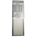 Alumīnija revīzijas lūka 200mm x 600mm keramisko flīžu pārklājumam